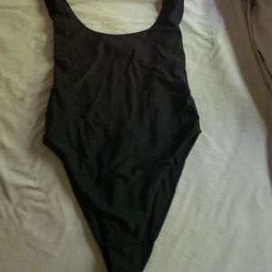 American Eagle Black One Piece Swimsuit